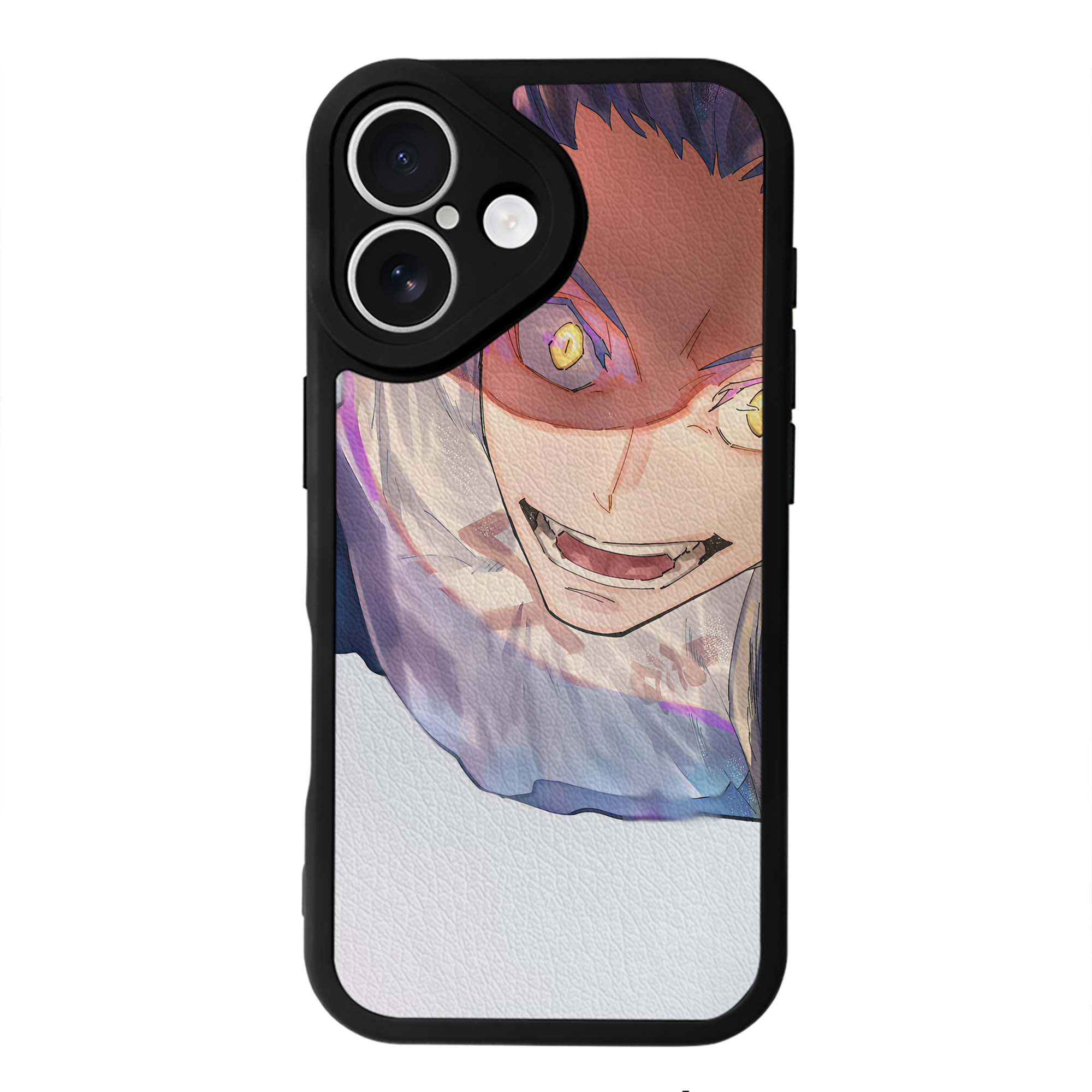 （画像用） ハイキュー!! Haikyu!! 【iPhone 16シリーズ対応】シリコンスマホケース（レザー調） 材質：シリコン